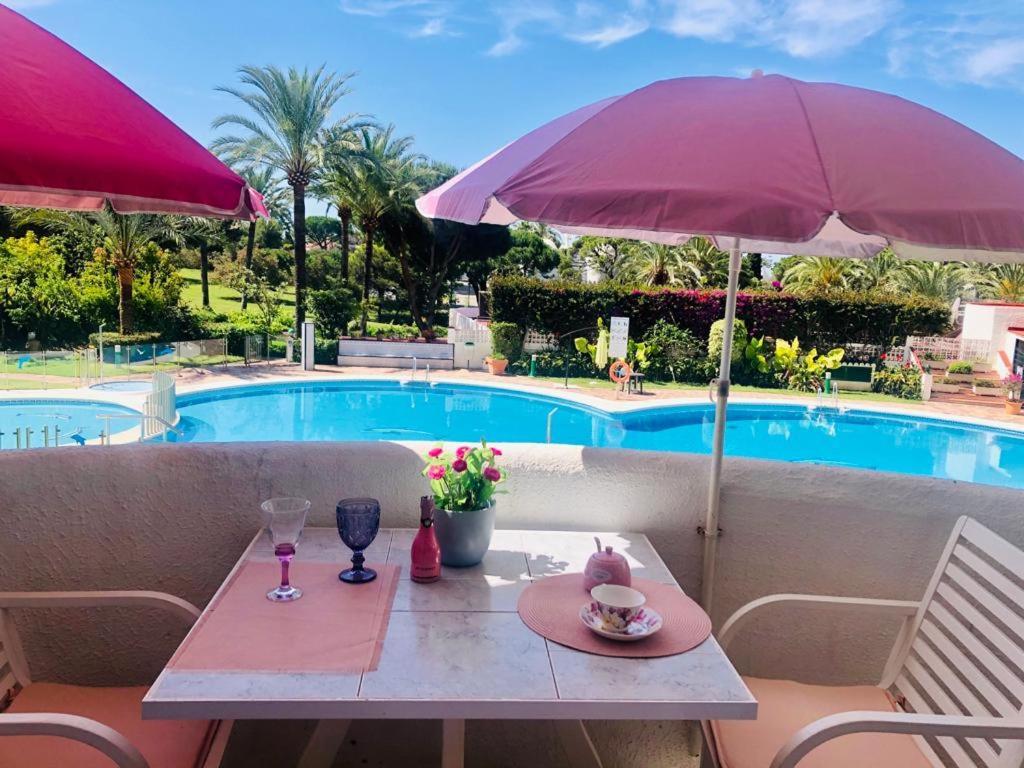 Estudio Con Terraza En Marbella Eksteriør bilde